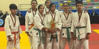 جمعية الأسد الرياضي للجيدو تتألق بخريبكة