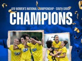 فتيات سبورتينغ الدار البيضاء لأقل من 19 سنة يتوجن بطلات للمجموعة الجنوبية