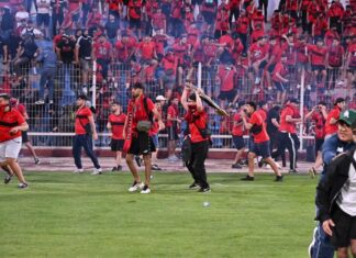 الكاف تحيل أحداث شغب الجماهير الجزائرية للجنة الانضباط