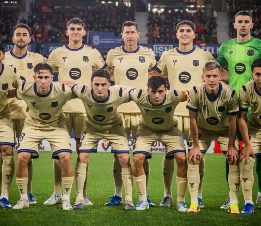 برشلونة يفوز على أوساسونا ويقترب من حسم لقب “الليغا”
