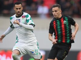 الجيش الملكي يحسم “الكلاسيكو” أمام الرجاء الرياضي لصالحه