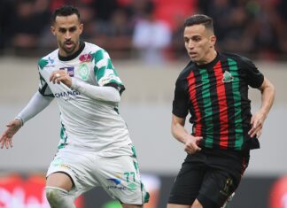 الجيش الملكي يحسم “الكلاسيكو” أمام الرجاء الرياضي لصالحه