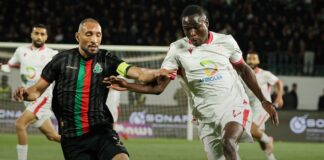 الجيش الملكي يفوز على حسنية أكادير ويصعد لوصافة الترتيب