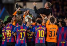 برشلونة يفوز على ريال مدريد ويتوج بلقب “الليغا” للمرة الـ29 في تاريخه