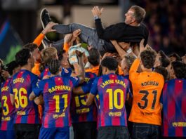 برشلونة يفوز على ريال مدريد ويتوج بلقب “الليغا” للمرة الـ29 في تاريخه