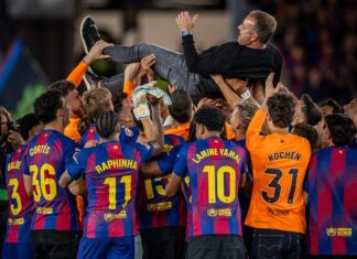 برشلونة يفوز على ريال مدريد ويتوج بلقب “الليغا” للمرة الـ29 في تاريخه