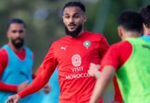 المنتخب المغربي يخوض أول حصة تدريبية استعدادا لكأس العالم