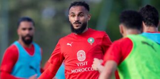 المنتخب المغربي يخوض أول حصة تدريبية استعدادا لكأس العالم