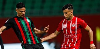 مباراة الفتح الرياضي والجيش الملكي تنتهي بالتعادل