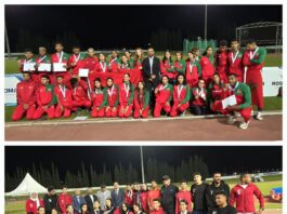 بالصور ..المغرب يتوج بلقب البطولة العربية لألعاب القوى بتونس