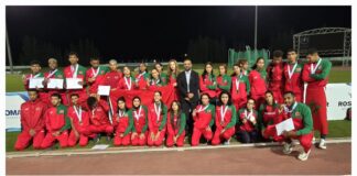 بالصور ..المغرب يتوج بلقب البطولة العربية لألعاب القوى بتونس