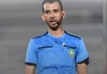 محمد الجملاوي يقود مباراة الوداد الرياضي والنادي المكناسي