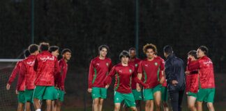 المنتخب المغربي لأقل من 17 سنة ينهي استعداداته لمواجهة تونس