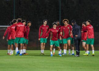المنتخب المغربي لأقل من 17 سنة ينهي استعداداته لمواجهة تونس