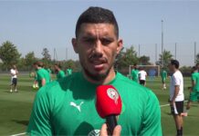 مروان سعدان: “سعيد بتواجدي مع المنتخب.. الأجواء مميزة واحترافية”