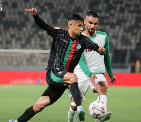 الجيش الملكي يحقق فوزا مهما على الدفاع الحسني الجديدي