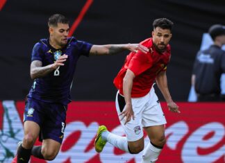 المنتخب البرازيلي يفوز على مصر وديا استعدادا لكأس العالم