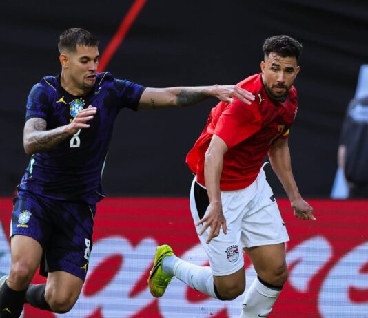 المنتخب البرازيلي يفوز على مصر وديا استعدادا لكأس العالم