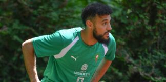 أول حصة تدريبية للمنتخب المغربي في أمريكا