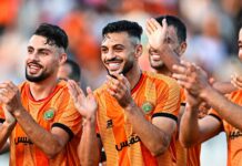 نهضة بركان يفوز على اتحاد طنجة ويتصدر الترتيب مؤقتا