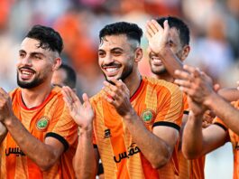 نهضة بركان يفوز على اتحاد طنجة ويتصدر الترتيب مؤقتا