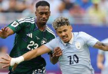 تعادل مثير بين السعودية والأوروغواي في كأس العالم