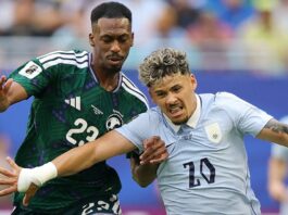 تعادل مثير بين السعودية والأوروغواي في كأس العالم