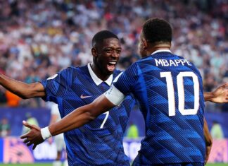 فرنسا تفوز على العراق وتتأهل إلى الدور الـ32 لكأس العالم