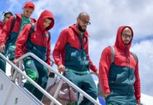 بعثة المنتخب المغربي تصل أتلانتا تحضيرا لمواجهة هايتي