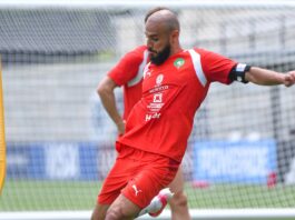 المنتخب المغربي يجري آخر حصة تدريبية بأمريكا قبل التوجه صوب المكسيك