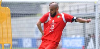 المنتخب المغربي يجري آخر حصة تدريبية بأمريكا قبل التوجه صوب المكسيك