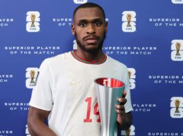 عيسى ديوب أفضل لاعب في مباراة المغرب وهولندا
