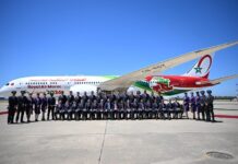 بعثة المنتخب المغربي تشد الرحال إلى أمريكا