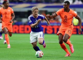 تعادل مثير بين هولندا واليابان في كأس العالم