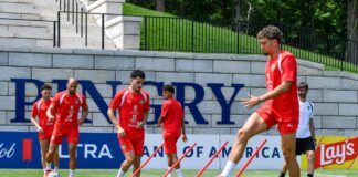 المنتخب المغربي يستعد للقاء البرازيل بوتيرة مرتفعة