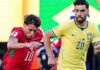 المغرب يُحرج البرازيل ويفرض عليه التعادل في أولى جولات كأس العالم