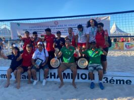 المنتخب المغربي لكرة الطائرة الشاطئية سيدات ورجال يتوج بنهائي المنطقة الأولى