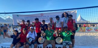 المنتخب المغربي لكرة الطائرة الشاطئية سيدات ورجال يتوج بنهائي المنطقة الأولى