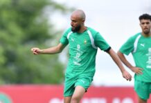 استعدادات متواصلة للمنتخب المغربي تأهبا لمواجهة اسكتلندا