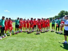 المنتخب المغربي يكثف استعداداته لمواجهة اسكتلندا