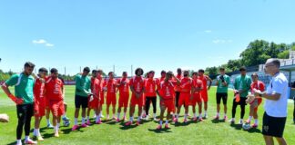 المنتخب المغربي يكثف استعداداته لمواجهة اسكتلندا