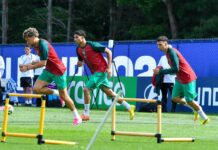 المنتخب المغربي ينهي تحضيراته لمواجهة اسكتلندا
