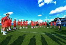 بمعنويات مرتفعة.. المنتخب المغربي يواصل تحضيراته لمباراة هايتي