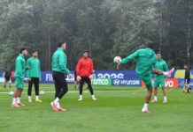 المنتخب المغربي يواصل استعداداته لمواجهة فرنسا
