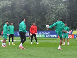 المنتخب المغربي يواصل استعداداته لمواجهة فرنسا