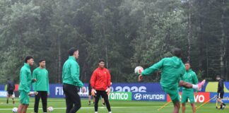 المنتخب المغربي يواصل استعداداته لمواجهة فرنسا