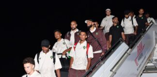 بعثة المنتخب المغربي تصل إلى المغرب بعد المشاركة في كأس العالم