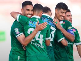 الرجاء الرياضي يفوز على أولمبيك آسفي ويضمن المشاركة في كأس الكونفدرالية