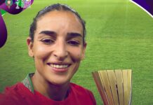 حنان آيت الحاج أفضل لاعبة في مباراة المغرب وكينيا