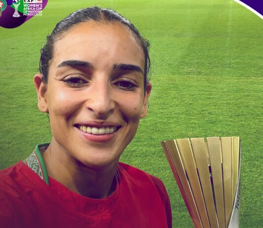 حنان آيت الحاج أفضل لاعبة في مباراة المغرب وكينيا